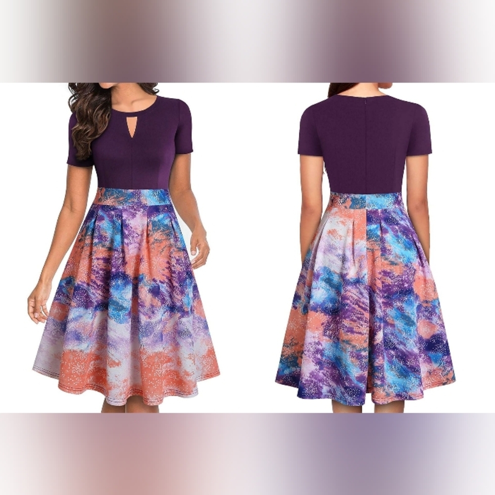 Yathon Women's Two-tone Dress